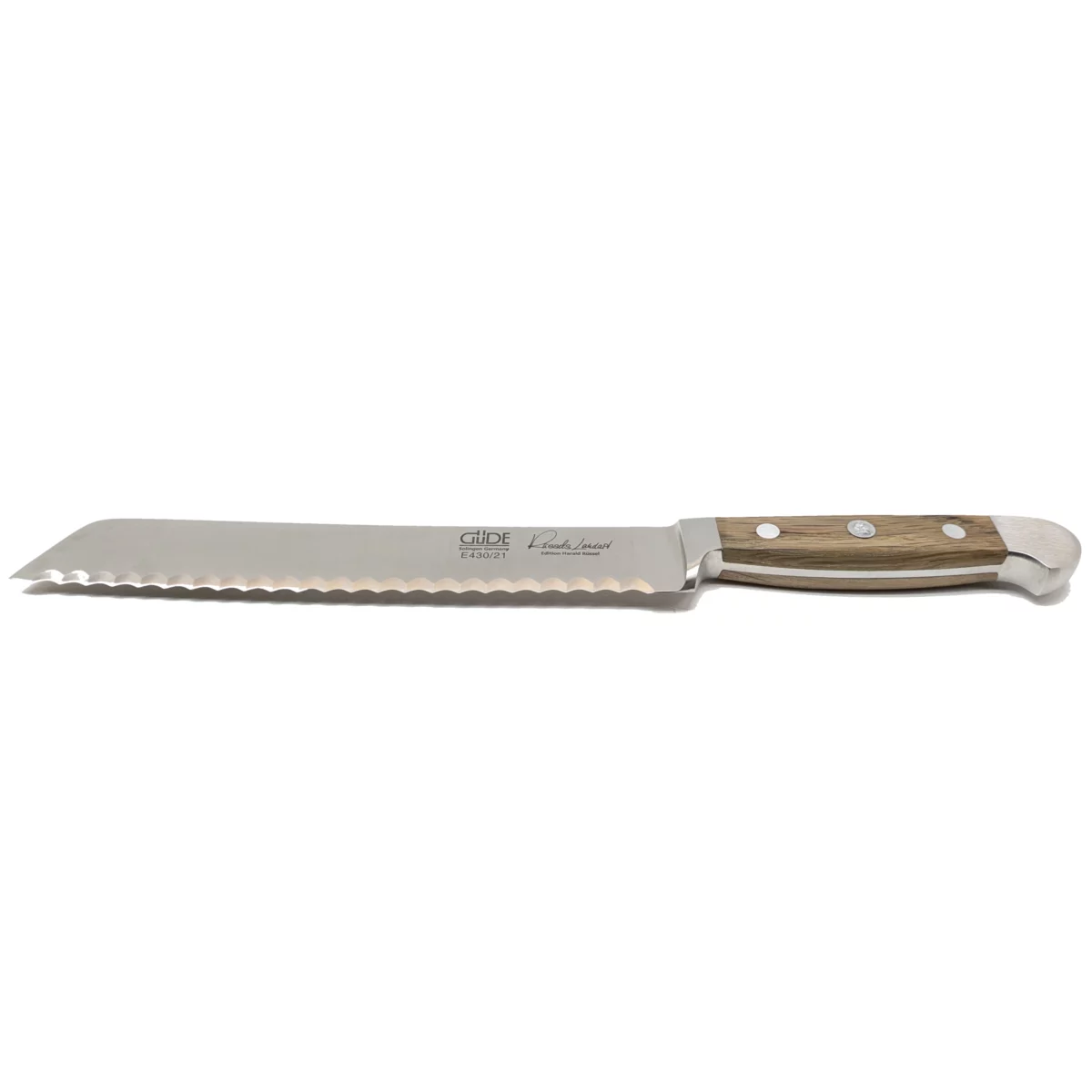 Coltello da pane per utenti destri e mancini
