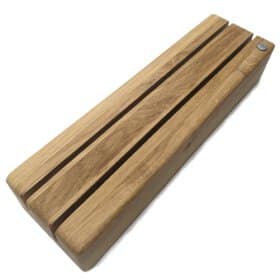 E002/32 - Portacoltelli Güde in rovere per coltelli da pane Franz Güde e Il Coltello