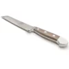 Coltello da pane versione mancina noce