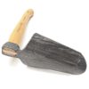 zappa ovale a mano in legno di hickory forgiato