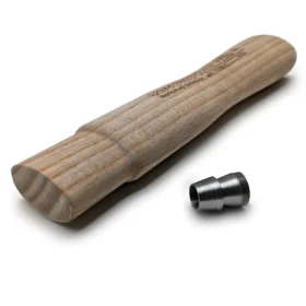 Manico di ricambio - per martello da pavimentazione Krumpholz a forma di Berlino - 18 cm in legno di frassino con accessori di fissaggio - N. 5311