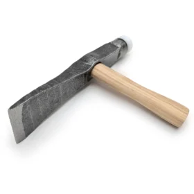 5351 - Martello da intonaco di sicurezza con testa di impatto in PE - forma berlinese - 1 kg - manico in frassino da 18 cm