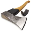 Ascia per l'abbattimento di alberi Protezione del manico in pelle Protezione del tagliente in pelle, 1 kg