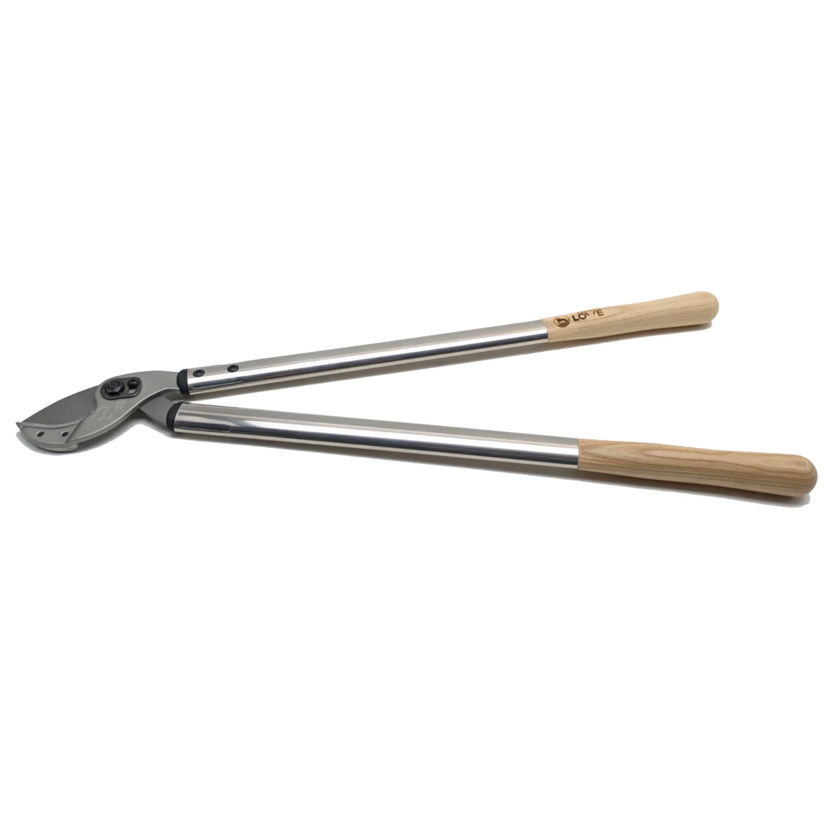 Löwe forbici da potatura professionali da 65 cm con manici in legno