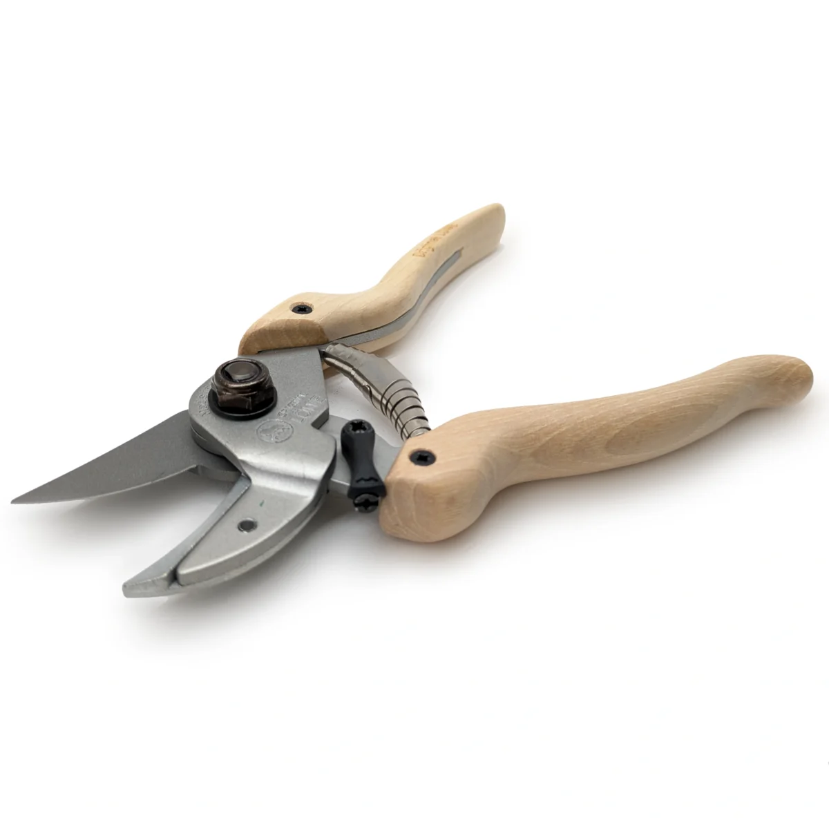 Cesoie da giardino con manici in legno di hickory