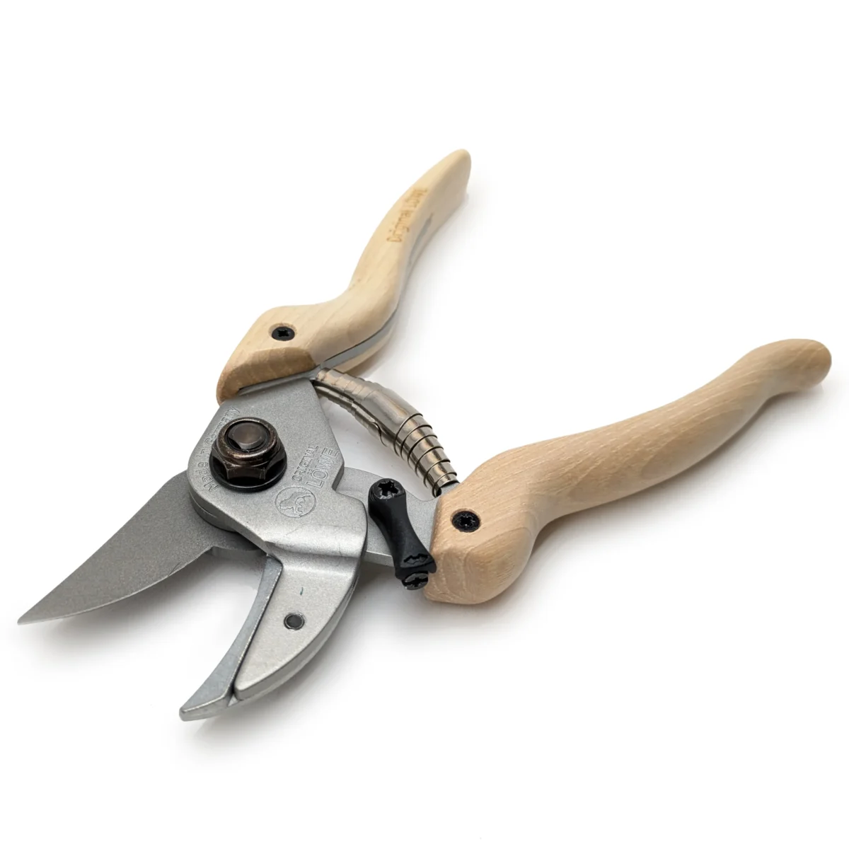 Cesoie da giardino con manici in legno di hickory