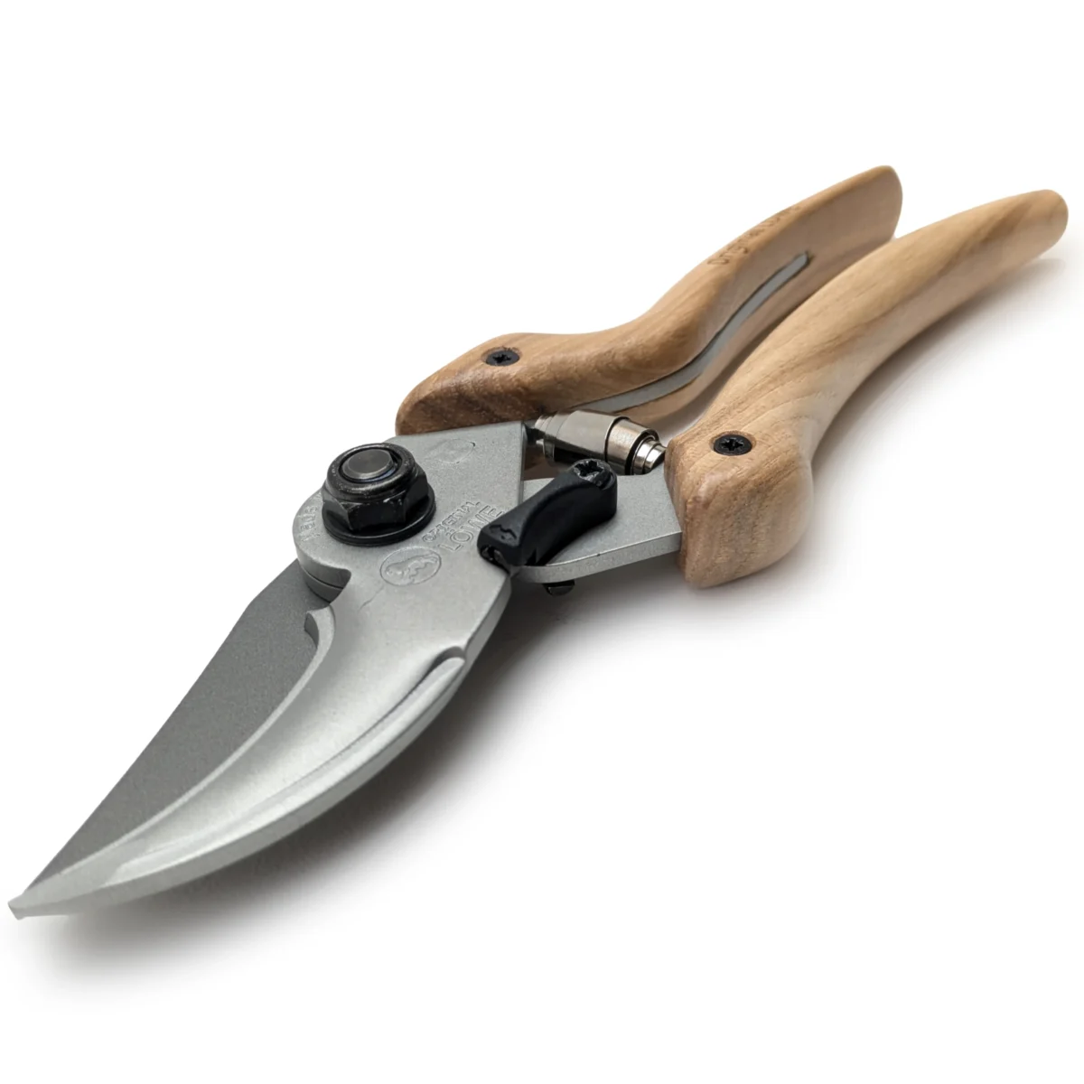 Löwe 9 Secchettine naturali con manico in legno per donna