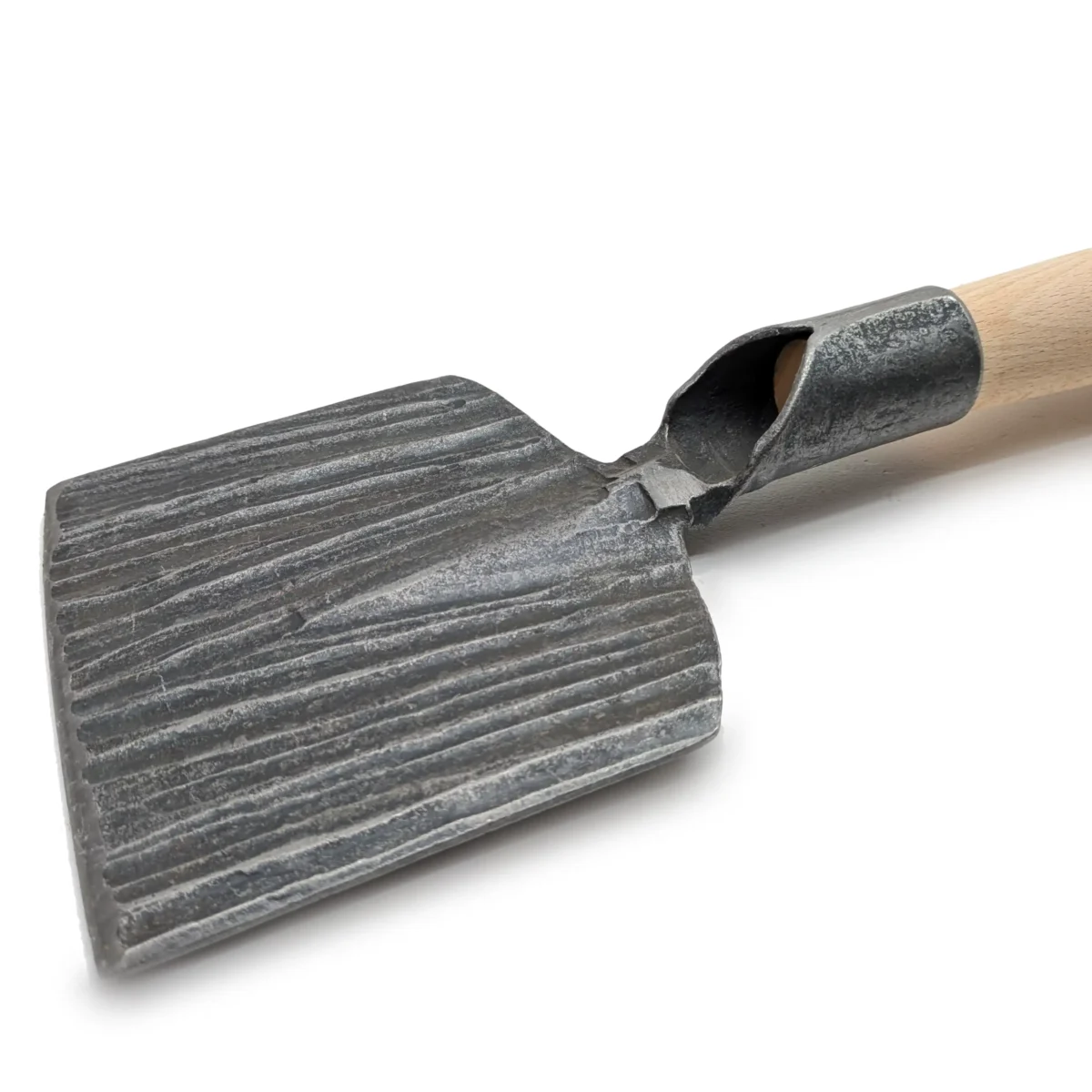 Pestello per ghiaccio forgiato con manico in frassino