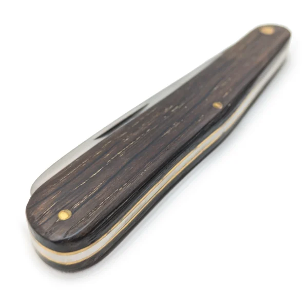 Coltello da tasca per frutta, 105 mm, in quercia affumicata, Robert Klaas